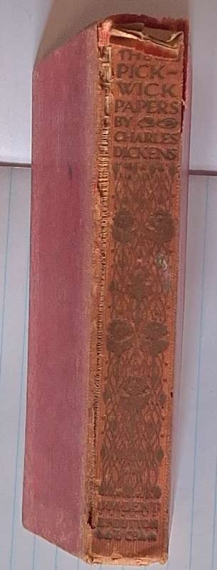 The Posthumous Papers of the Pickwick Club by Charles Dickens Reprint 1913