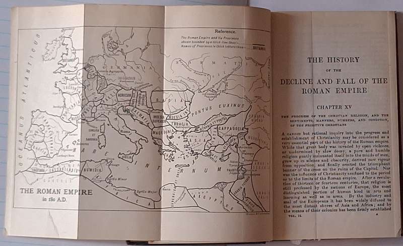 The Decline and Fall of the Roman Empire Vol II by Edward Gibbon Hardcover