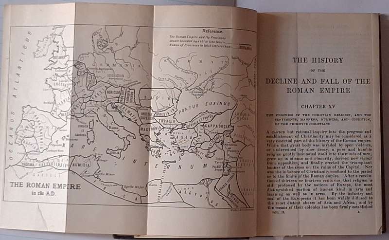 The Decline and Fall of the Roman Empire Vol II by Edward Gibbon Hardcover