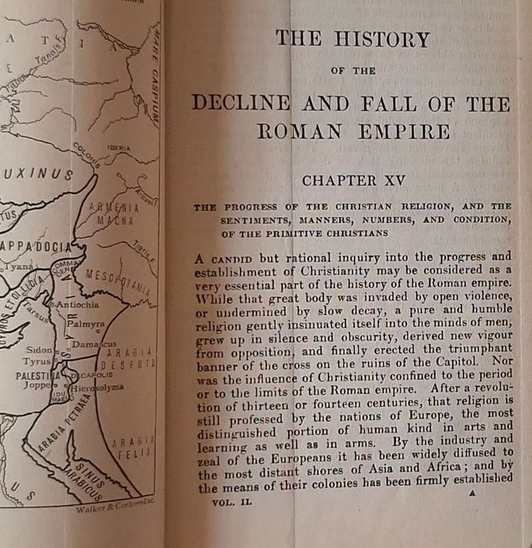 The Decline and Fall of the Roman Empire Vol II by Edward Gibbon Hardcover