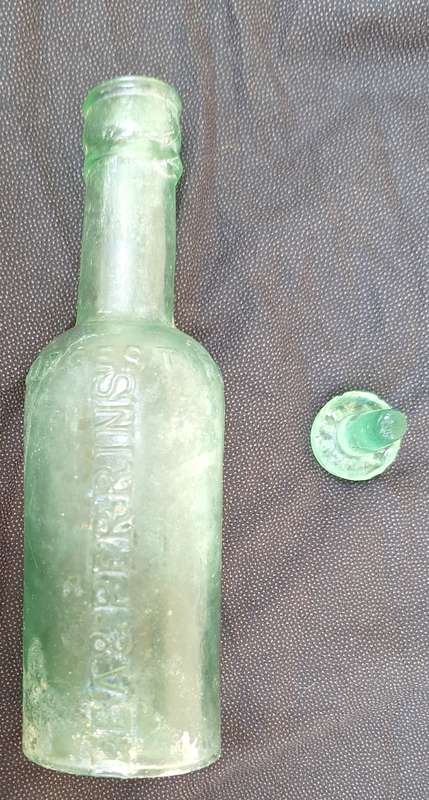Vintage 1890s Lea & Perrins Worcestershire~Sauce with Lea & Perrins stopper