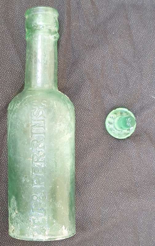 Vintage 1890s Lea & Perrins Worcestershire~Sauce with Lea & Perrins stopper