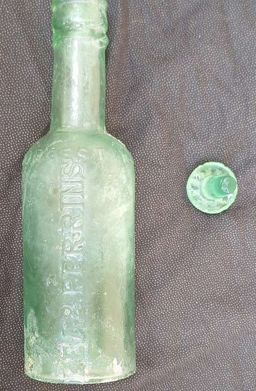 Vintage 1890s Lea & Perrins Worcestershire~Sauce with Lea & Perrins stopper