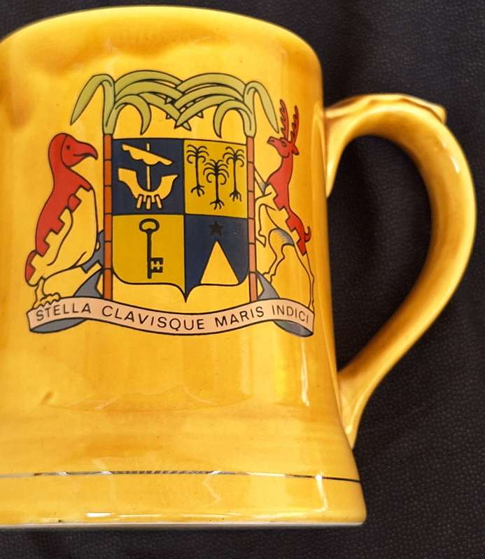 Wade Mug with Coat of arms of Mauritius