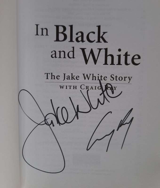 In Black and White (The Jake White Story) with Craig Ray Paperback Signed Copy