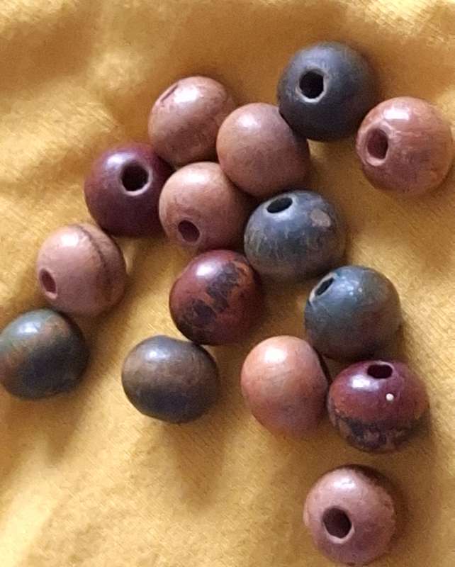 Wooden Beads (55 in Packet)
