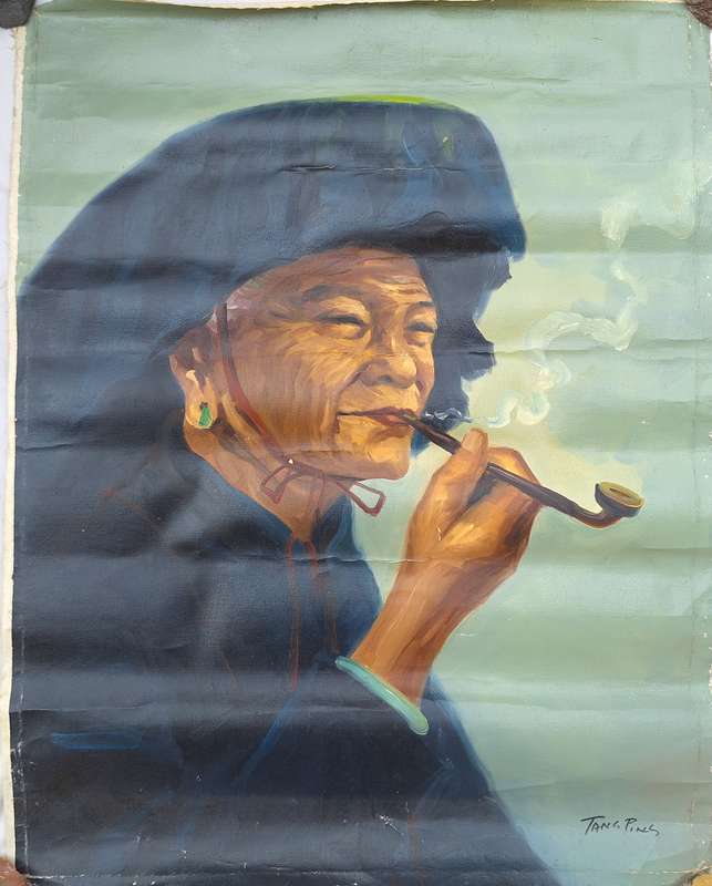 Damaged Tang Ping Canvas