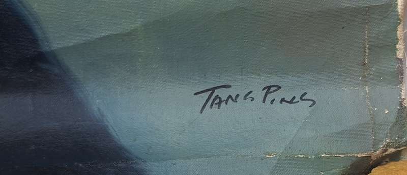Damaged Tang Ping Canvas