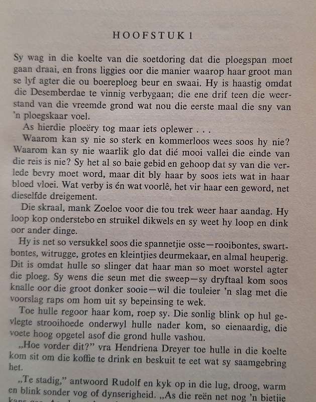 Bedoelde Land deur F A Venter Hardeband 1968