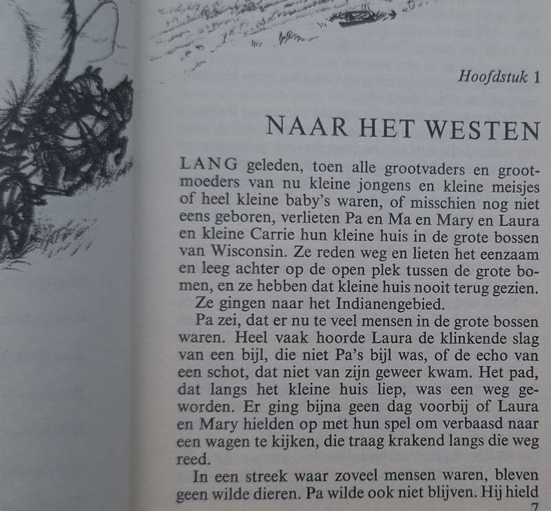 Het Kleine Huis op de Prairie by Laura Ingalls Wilder Hard cover 1957