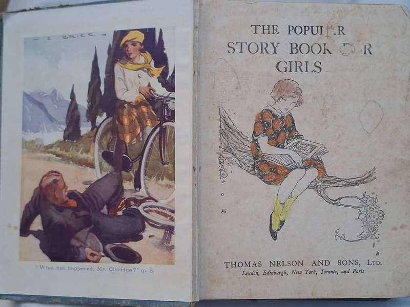 Popular Story-Book for Girls Hardcover Undated