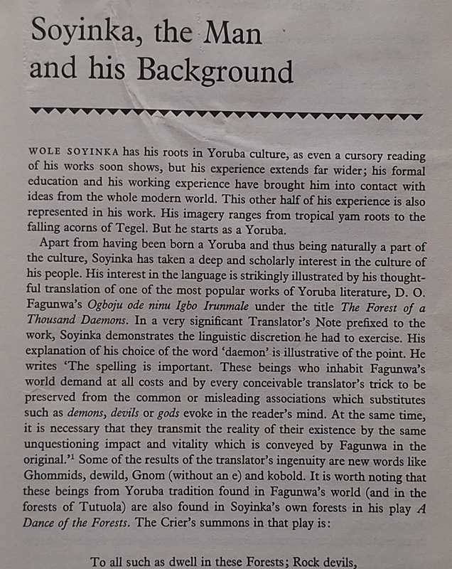 The Writing of Wole Soyinka by Eldred Durosimi Jones Paperback