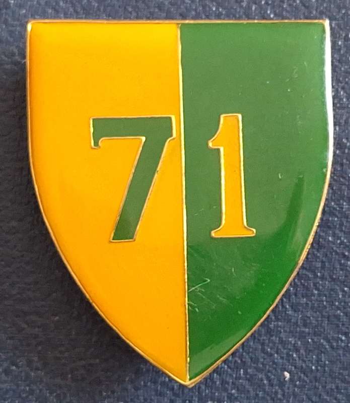 SADF 71 Motorized Brigade HQ Metal Flash