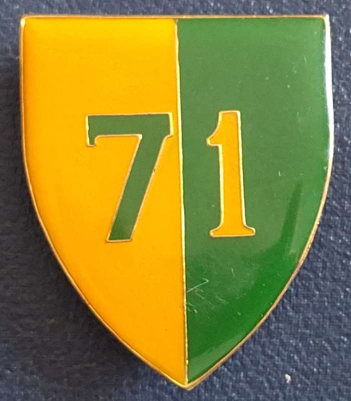 SADF 71 Motorized Brigade HQ Metal Flash