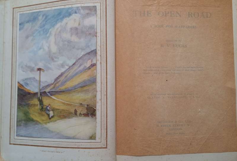 The Open Road by E V Lucas Hardcover 1914 Twenty-Third Edition