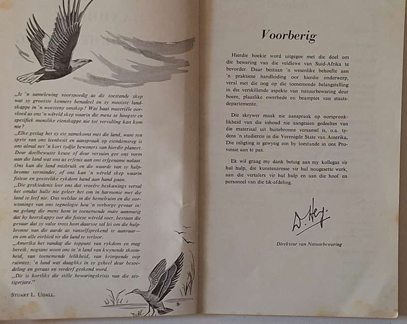 'n Handboek van Natuurbewaring deur D Hey Sagteband 1963