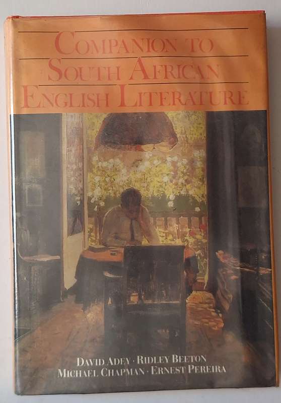Companion to South African English Literature Hardcover 1986