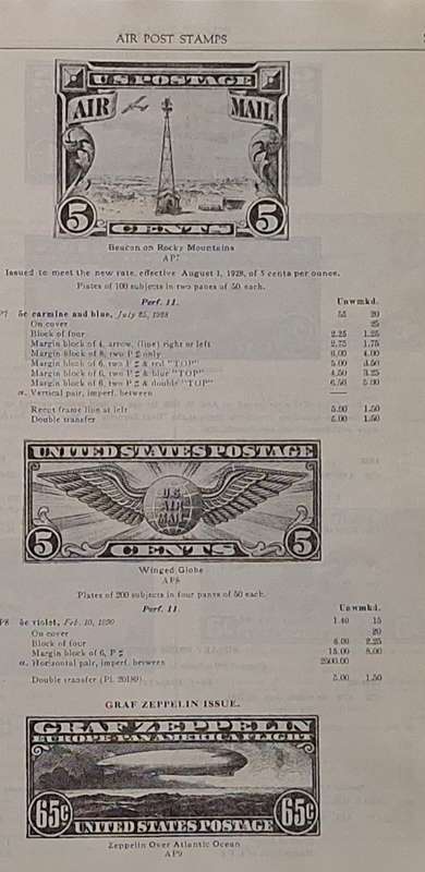 Scott's United States Stamp Catalogue Specialized Hardcover 1962 Fortieth Edition