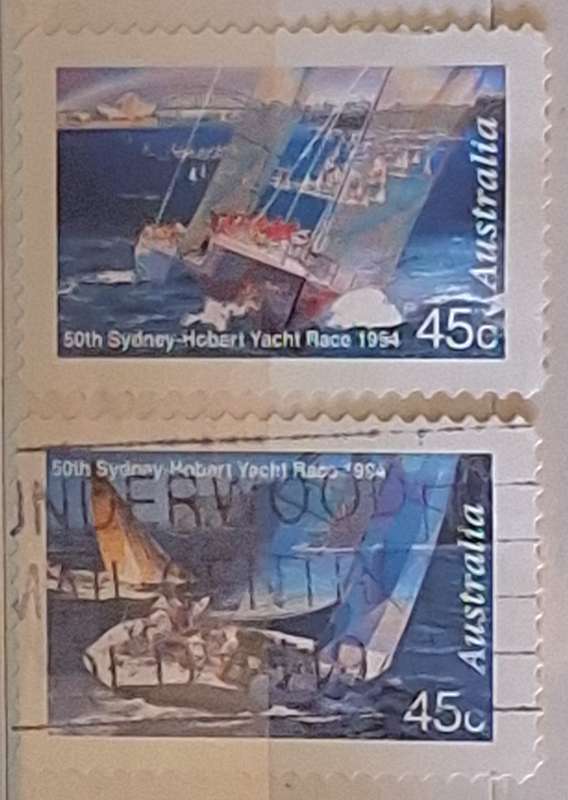 Australia 1994 Sydney Hobart Race Set of 2 Used Hinged stamps