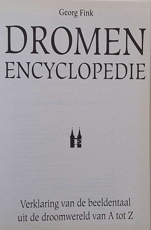 Dromen Encyclopedie by Georg Fink Hardcover