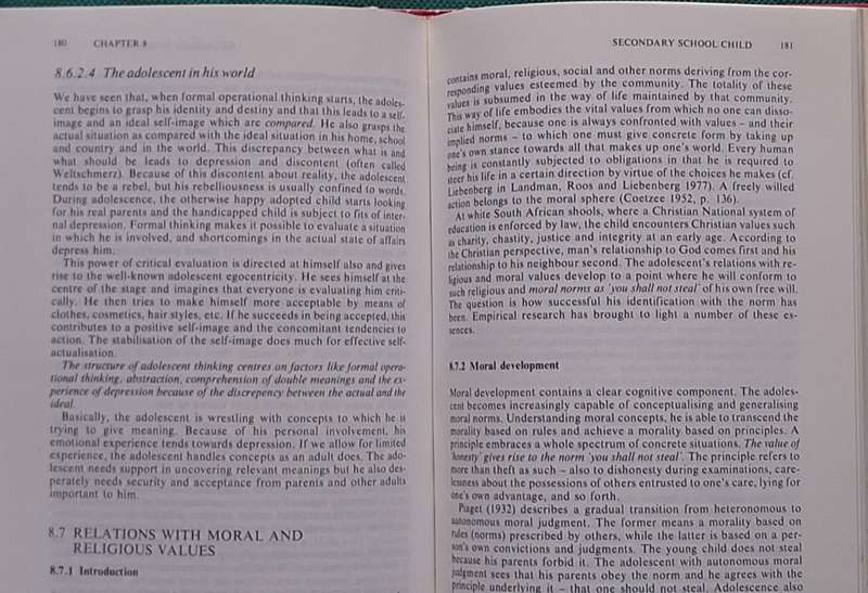 The Self-Actualising Educand by J D Vrey Hardcover
