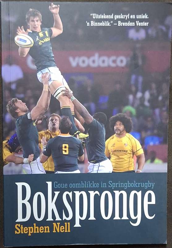 Bokspronge deur Stephen Nell Sagteband