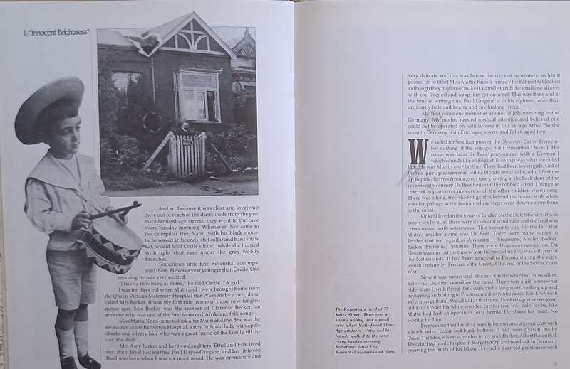 When Johannesburg and I were Young by Juliet Marais Louw Hardcover