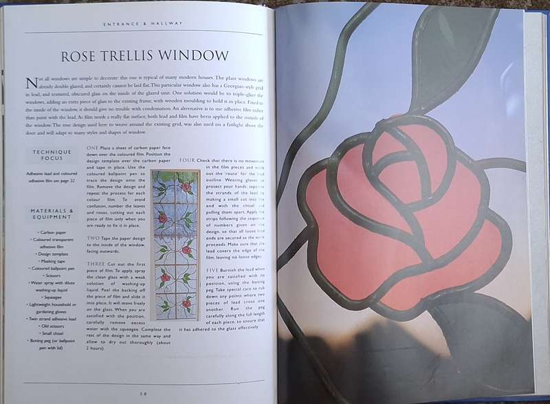 Glass Painting Projects by Jane & John Dunsterville Hardcover