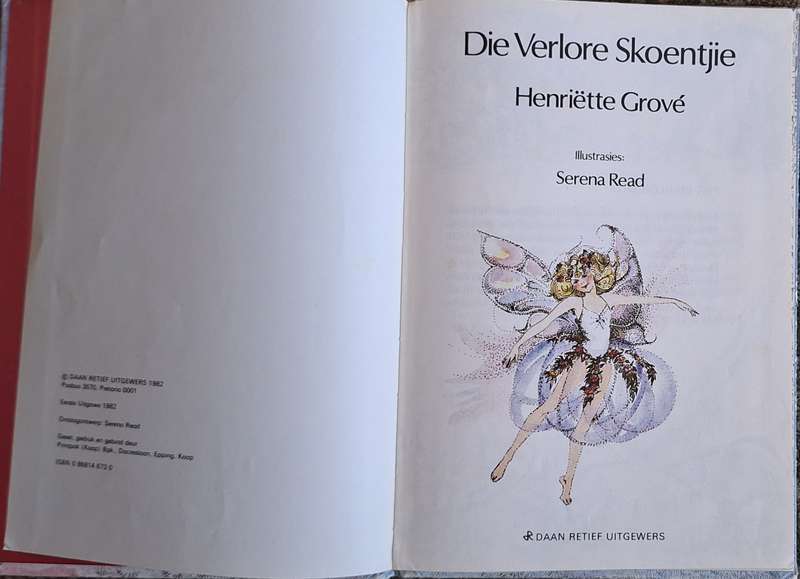Die Verlore Skoentjie deur Henriette Grove Hardeband