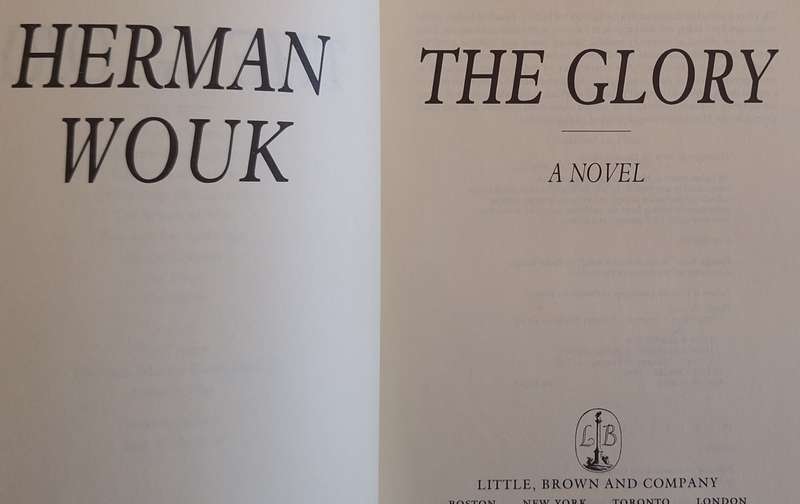 The Glory by Herman Wouk Hardcover 1994