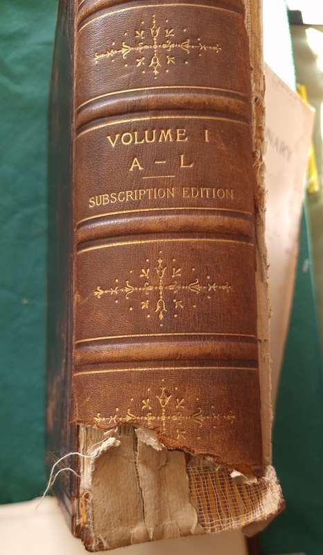 Standard Dictionary of the English Language  Large Hardcover  1899