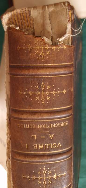 Standard Dictionary of the English Language  Large Hardcover  1899