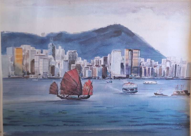 Framed Print by Thomas Lo of Hong Kong Scene