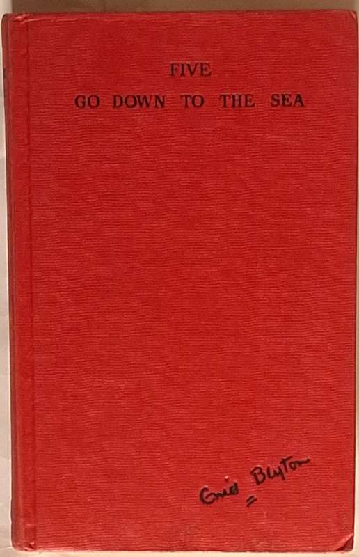 Five Go Down to the Sea by Enid Blyton Hardcover 1965 8th Impression