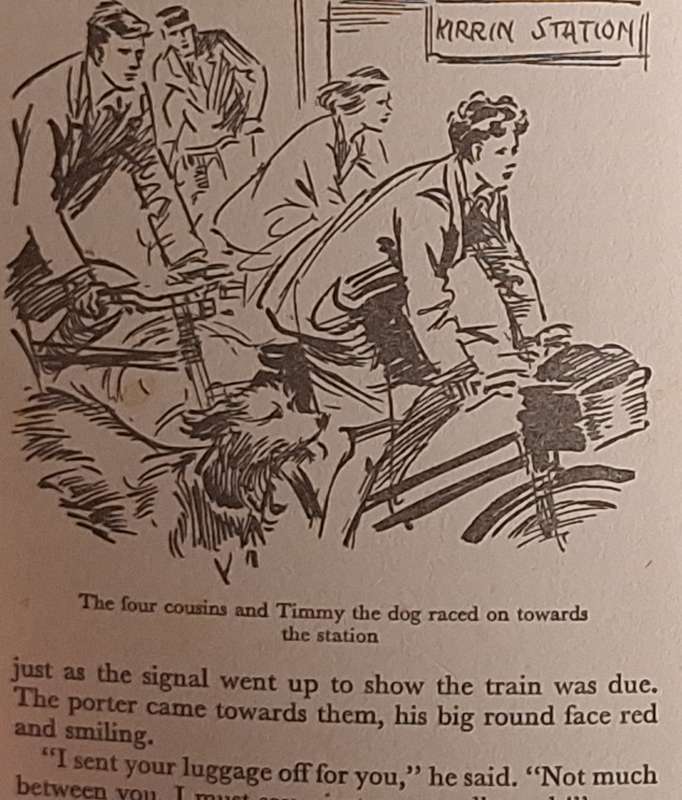 Five Go Down to the Sea by Enid Blyton Hardcover 1965 8th Impression