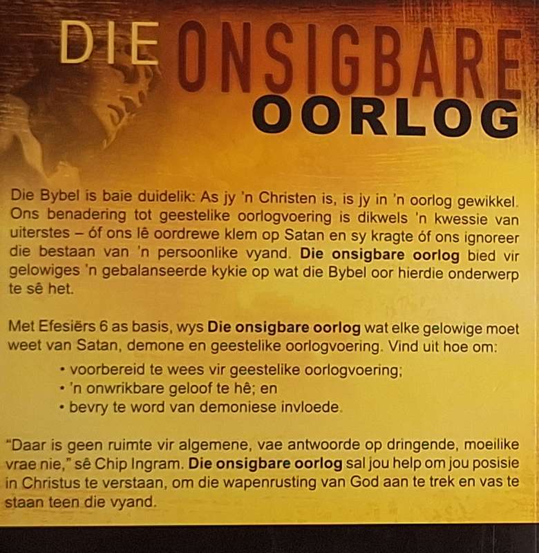 Die Onsigbare Oorlog deur Chip Ingram Sagteband