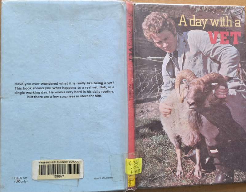A Day with a Vet by Allan & Christine Haddrell Hardcover