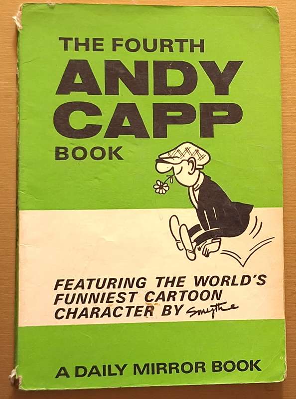 The Fourth Andy Capp Book Cartoons by Smythe Paperback 1967 Reprint