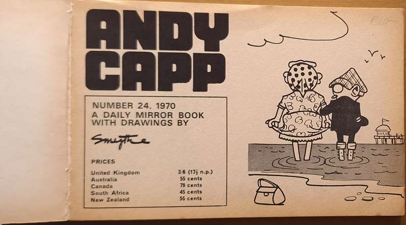 Andy Capp Drawings by Smythe No. 24