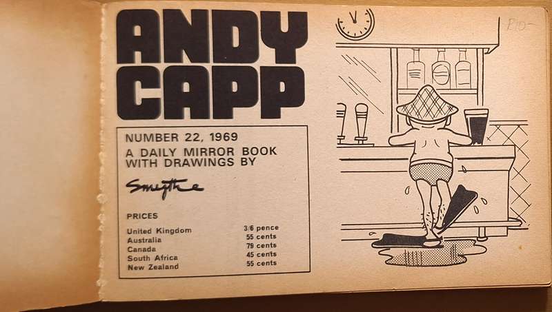 Andy Capp Drawings by Smythe No. 22