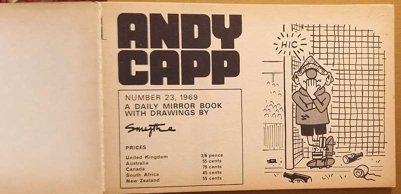 Andy Capp Drawings by Reg Smythe No. 23