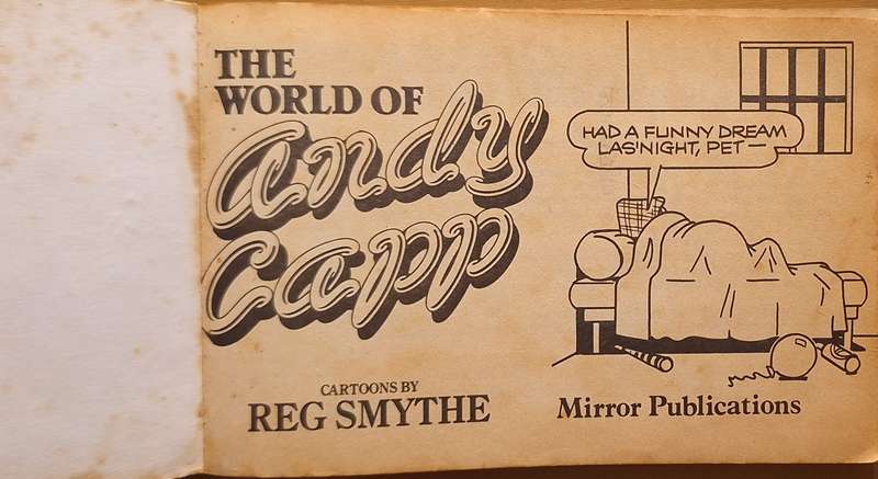 The world of Andy Capp Cartoons by Reg Smythe