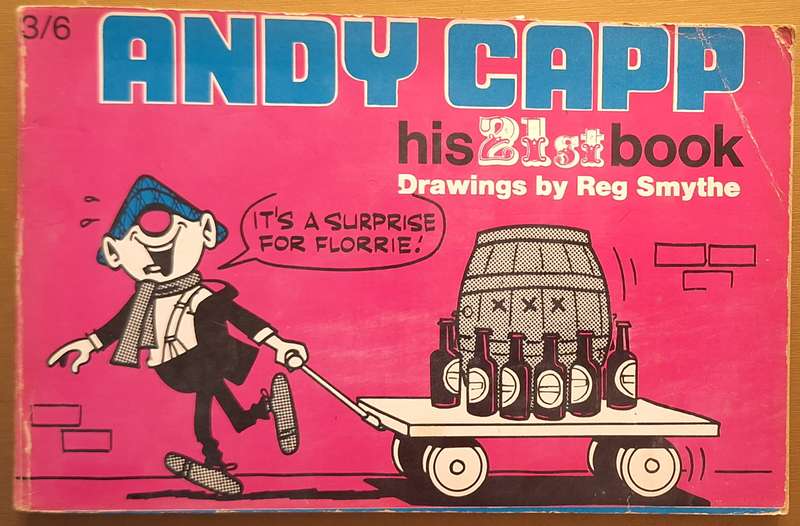 Andy Capp his 21st book Drawings by Reg Smythe