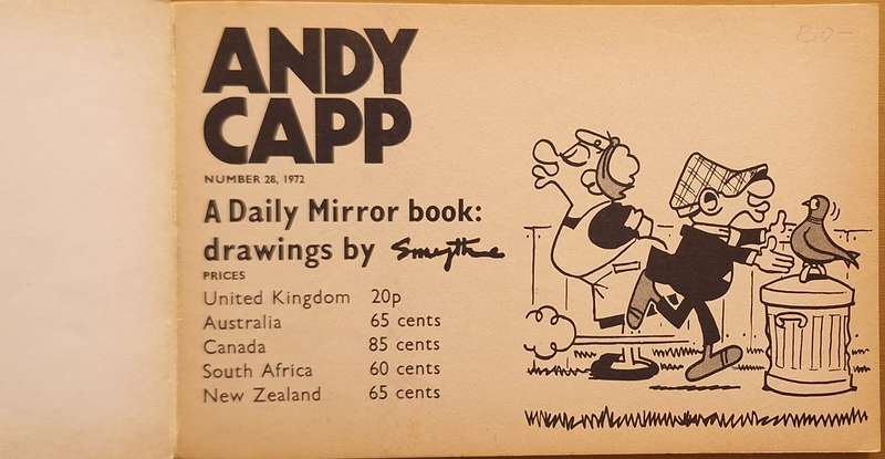 Andy Capp Drawings by Reg Smythe No. 28
