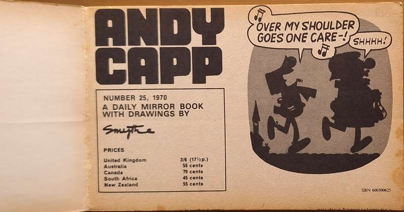 Andy Capp Drawings by Reg Smythe No. 25