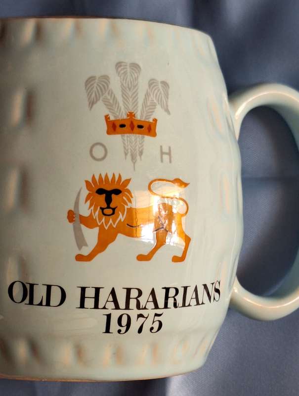 Old Hararians 1975 Beer Tankard by Norbel Potteries Rhodesia