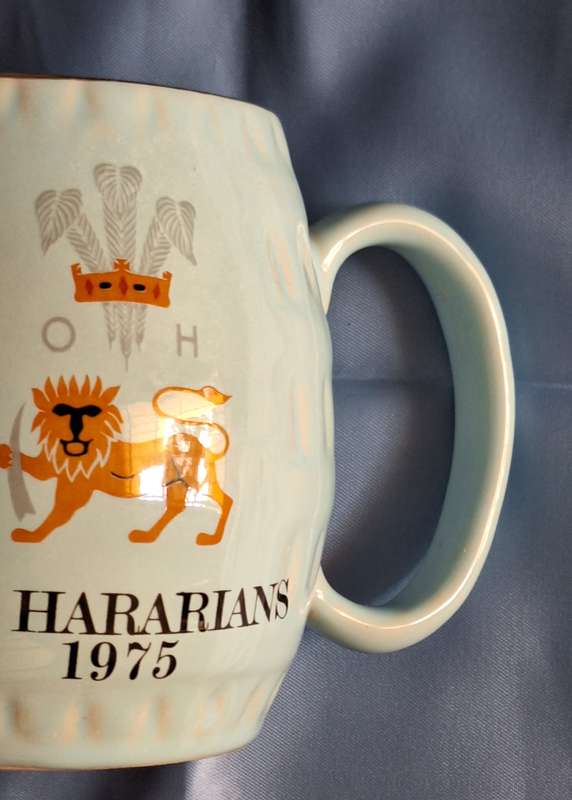 Old Hararians 1975 Beer Tankard by Norbel Potteries Rhodesia