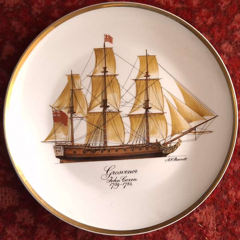 Heritage Porcelain Limited Edition Plate of Grosvenor