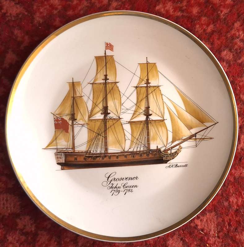 Heritage Porcelain Limited Edition Plate of Grosvenor