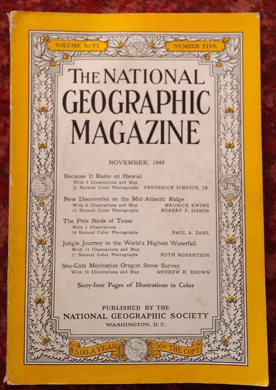 National Geographic November 1949 Volume XCVI No. 5